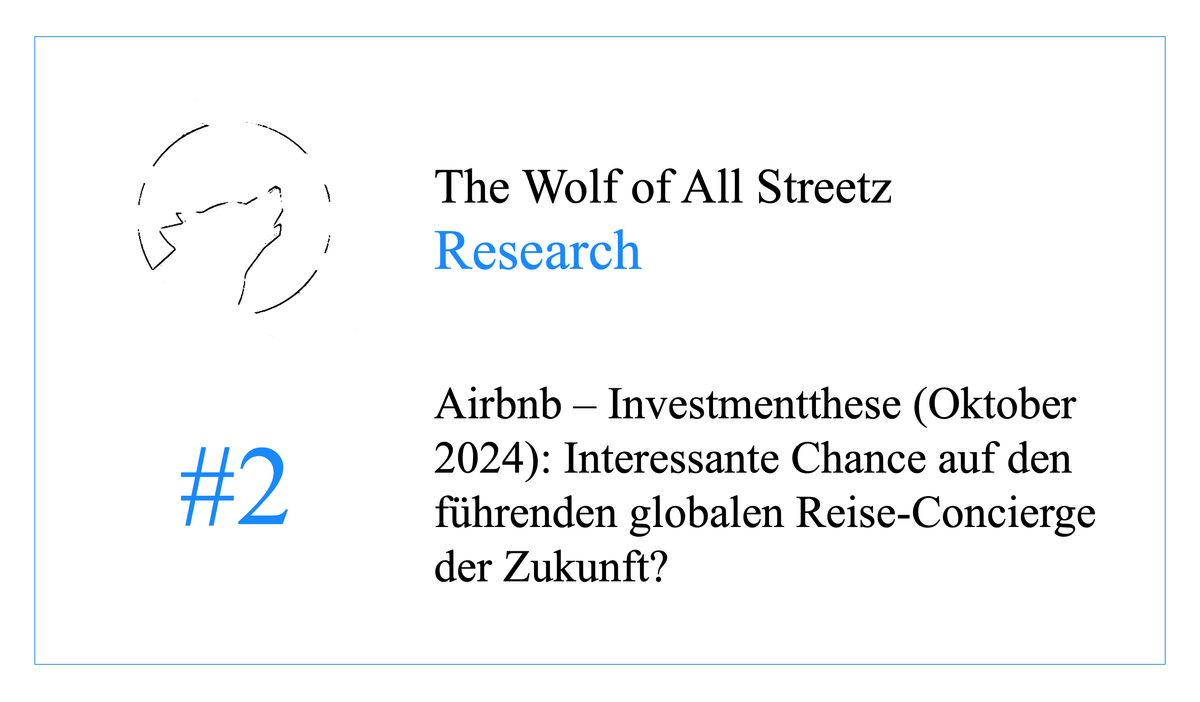 Research #2 - Airbnb - Investmentthese (Oktober 2024): Interessante Chance auf den führenden globalen Reise-Concierge der Zukunft?