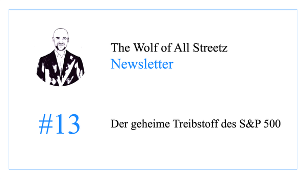 Newsletter #13 - Der geheime Treibstoff des S&P 500